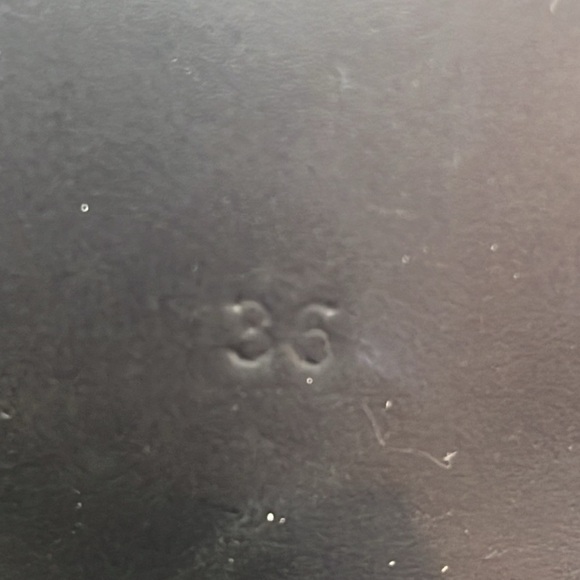 Jeffrey Campbell Gold Glitter Block Heel Lace Up Oxfords size 6 eu 36 - Picture 11 of 12